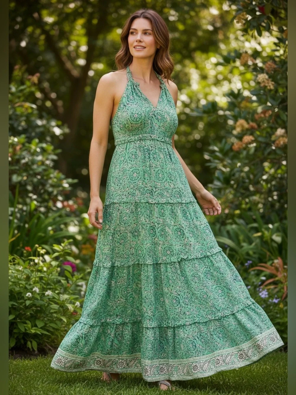 house of harlow 1960 green dress Short Emerald Green Homecoming Dress with Strappy Back– PromGirl main image 0